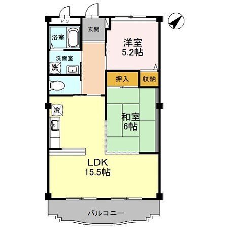 八家駅 徒歩13分 1階の物件間取画像